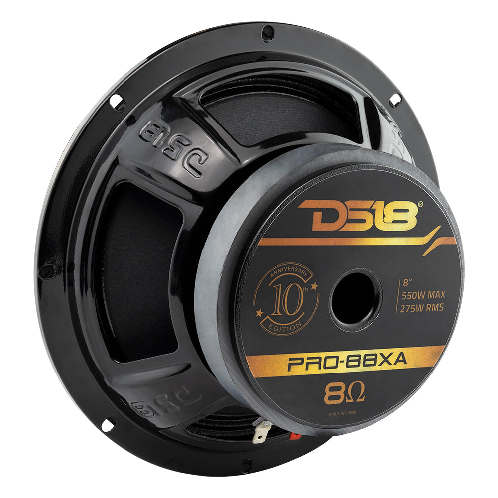 10th Anniversary Edition 8" Mid-Bass Loudspeaker 275 Watts Rms 8-Ohm