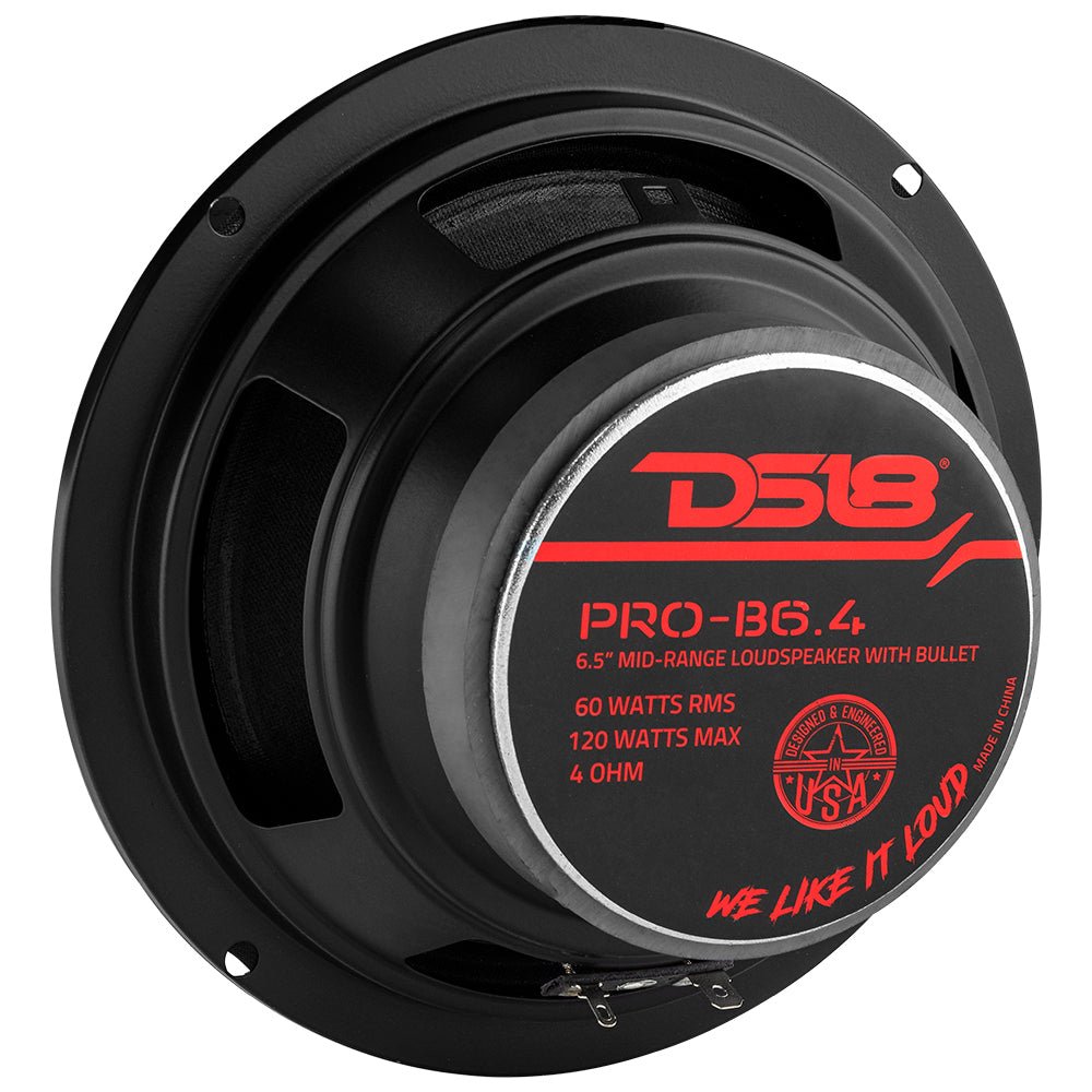 PRO-ZXI6.4BM 6.5 Inch Mid-range Speaker 600W DS18 PRO-ZXI6.4BM 6.5