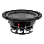DS18 PRO-CF6.2NR 6.5" Mid-Bass Loudspeaker With Water Resistant Carbon Fiber Cone and Neodymium Rings Magnet 500 Watts 2-Ohms.