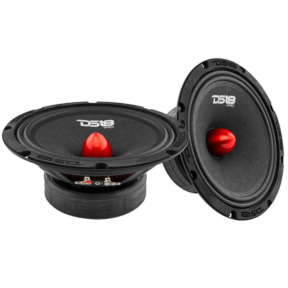 Haut-parleur Midrange DS18 PRO-GM8B 20 Cm (8") - 190 W RMS, 580 W Max, 8 Ohms, Sensibilité 95 DB
