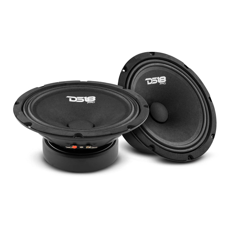 DS18 PRO-GM6SE 6.5" Sealed Back Mid-Range Loudspeaker 480 Watts 8-Ohm ...