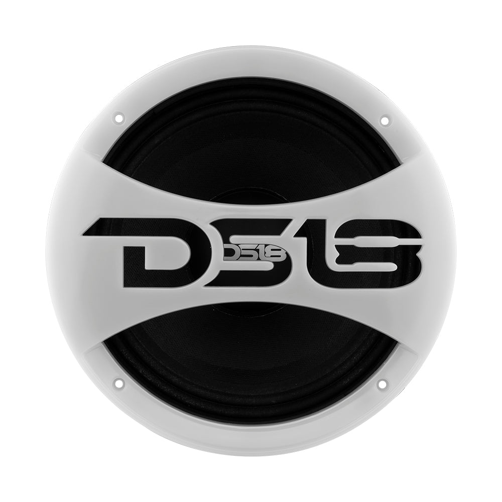 DS18 PRO-GRILLLGO - Universal Built-In RGB Light Speaker Grill Cover (Each) - New Edition