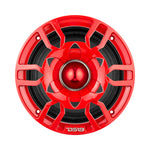 DS18 PRO-GTW6RD 6.5" Grill with Built-in 1.75" VC Neodymium Bullet Tweeter and RGB Lights 500 Watts Red(EACH)