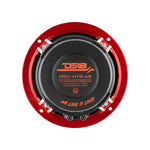 DS18 PRO-HY6.4B 6.5" Water Resistant Mid-Range Loudspeaker with Built-in Driver 450 Watts 4-Ohm. 