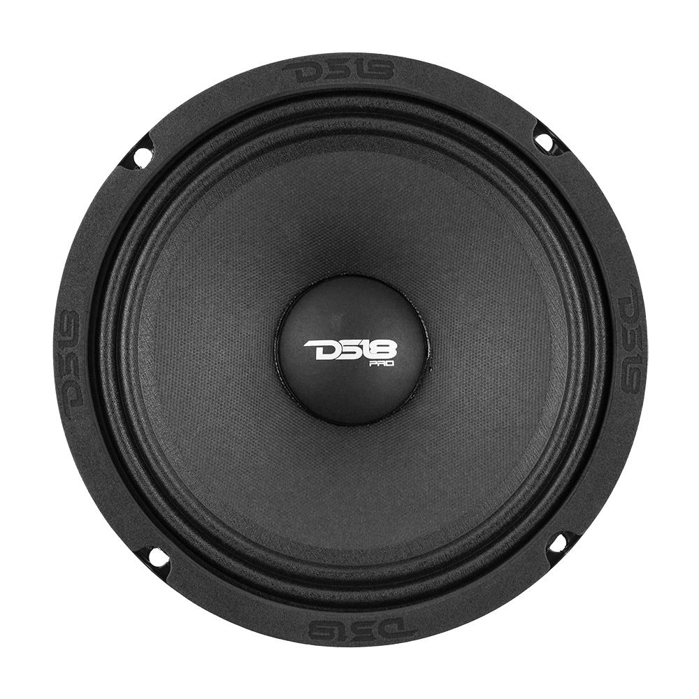 Shop online DS18 PRO 8" Shallow Neodymium Mid-Range Loudspeaker 8-Ohms Audio Midrange speakers
