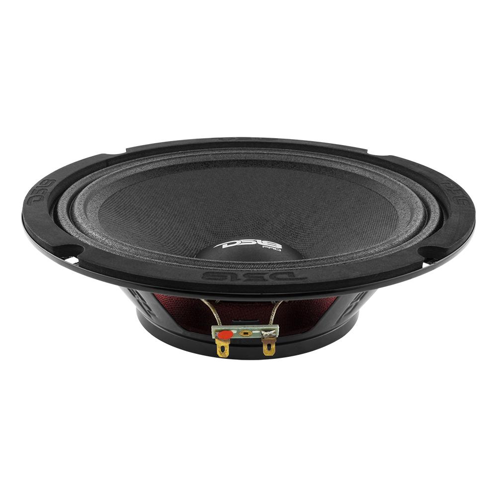 DS18 PRO 8" Shallow Neodymium Mid-Range Loudspeaker 4-Ohms Audio Midrange speakers
