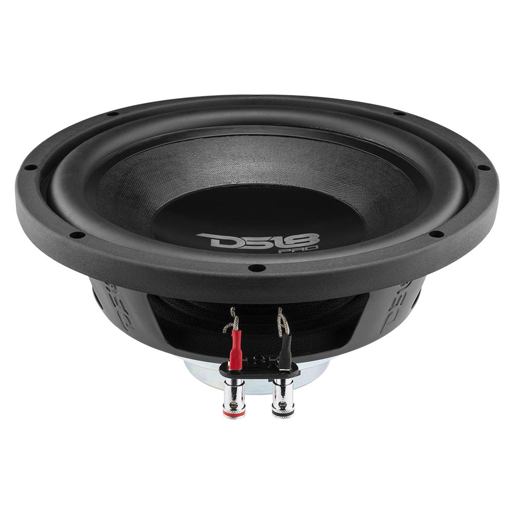 DS18 PRO 10" Water Resistant Cone, Neodymium Woofer 4-Ohm SVC (1 Speaker) Audio car home system Subwoofers  motorcycle loud subwoofer