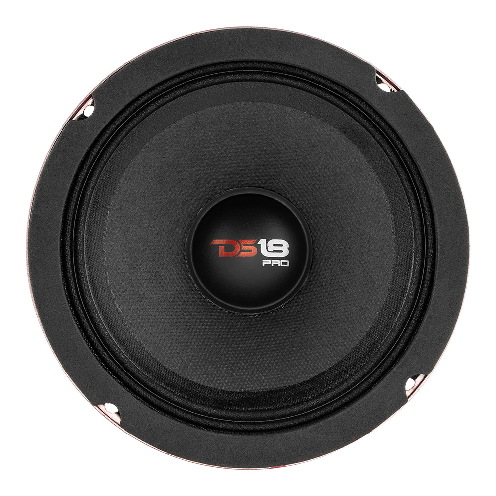 Midrange DS 18 PRO-X5.4M Da 13 Cm, 150W RMS, 300W Max, 4 Ohm, 93 DB, Bobina Kapton, Cestello Rosso, Per Auto