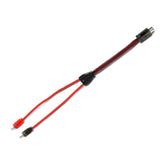 Shop online DS18 RCA splitter 1 female to 2 male, audio cable guarantees professional audio quality RCA cables.
