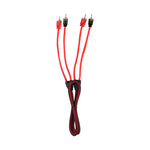 DS18 3 ft. two-channel RCA audio cable guarantees professional audio quality RCA cables