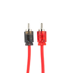 DS18 6 ft. two-channel RCA audio cable guarantees professional audio quality RCA cables 