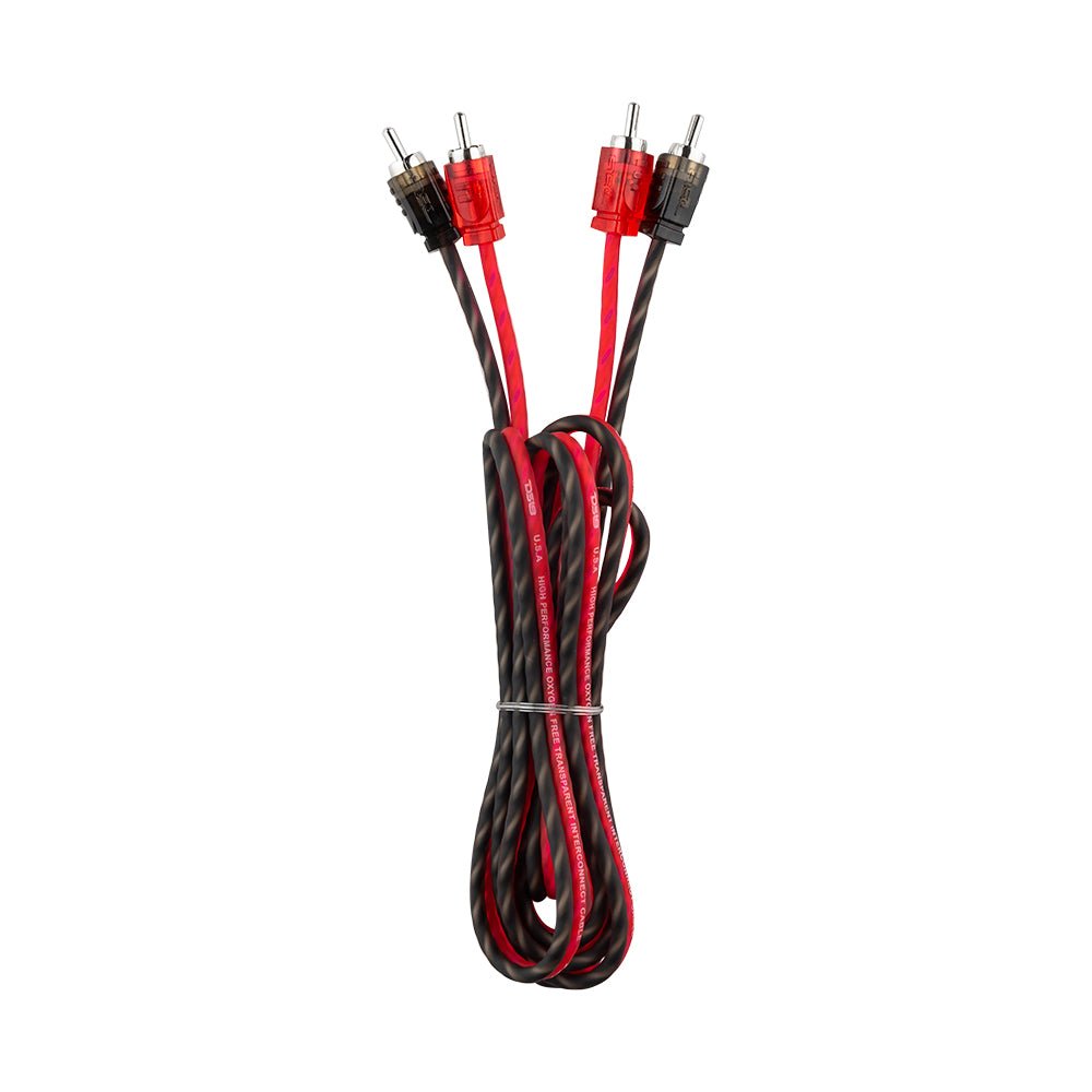 thumbnail image 2 of DS18 R6 Ultra Flex RCA Cable – 6ft, Level 1, 100% OFC, 24K Gold Plated, MPN R6 2 of 6