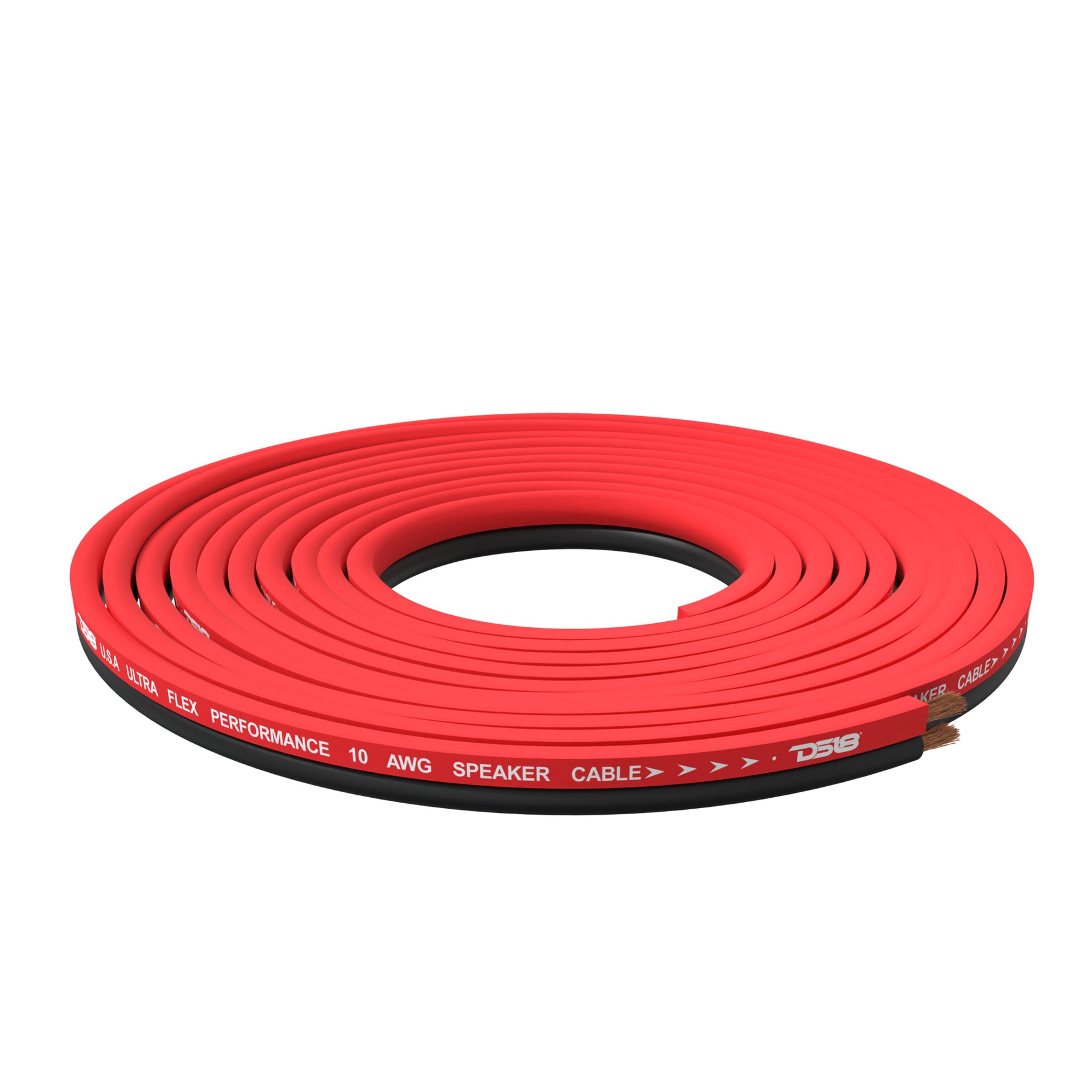 DNF 10 Gauge 100% Copper Speaker Wire – 50 Feet Spool, 2-Conductor, Ships FREE Today!