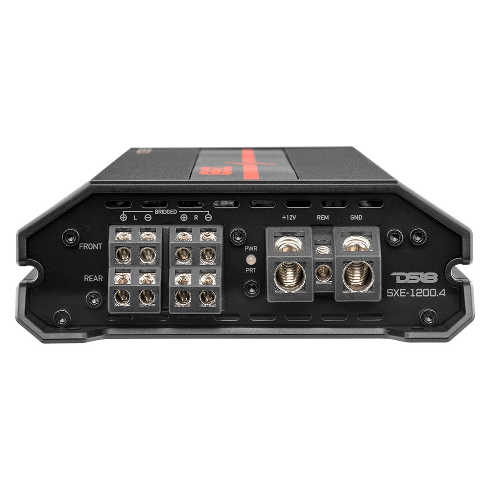 SXE Class A/B 4-Channel Full-Range Car Amplifier 4 X 60 RMS @4 Ohm 120