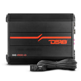 DS18 SXE-2500.1D Class D 1-Channel Monoblock Car Amplifier 800 x 1 RMS @1 Ohm 2500 Watts