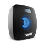 DS18 TLV6 6.5" Amplified Self Powered Portable Party Speaker With LED Light Bluetooth.