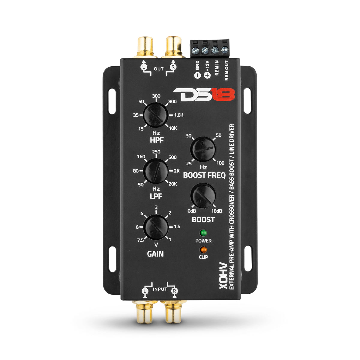 D3 Audio Over drive preamp USシリアル Pre-Amp With Crossover For High Volt Amplifier
