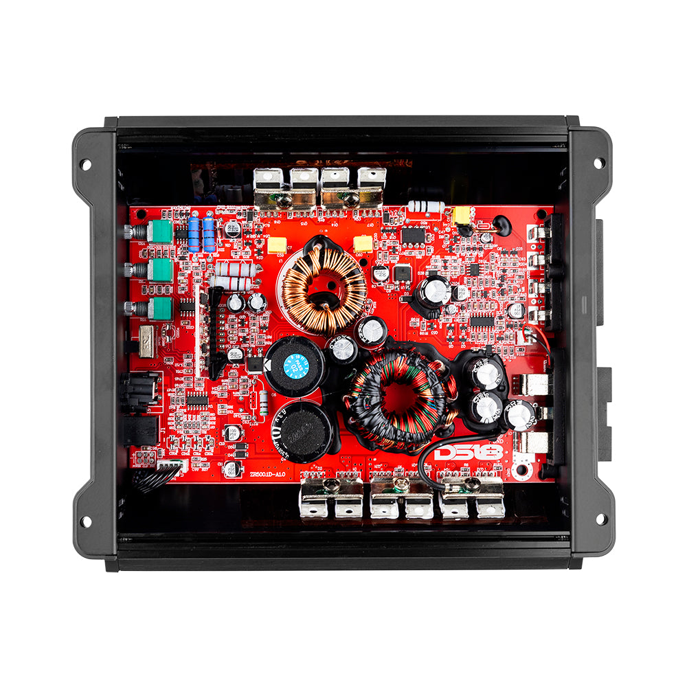 ZR 1-Channel Class D Amplifier 500 Watts Rms @ 1-Ohm