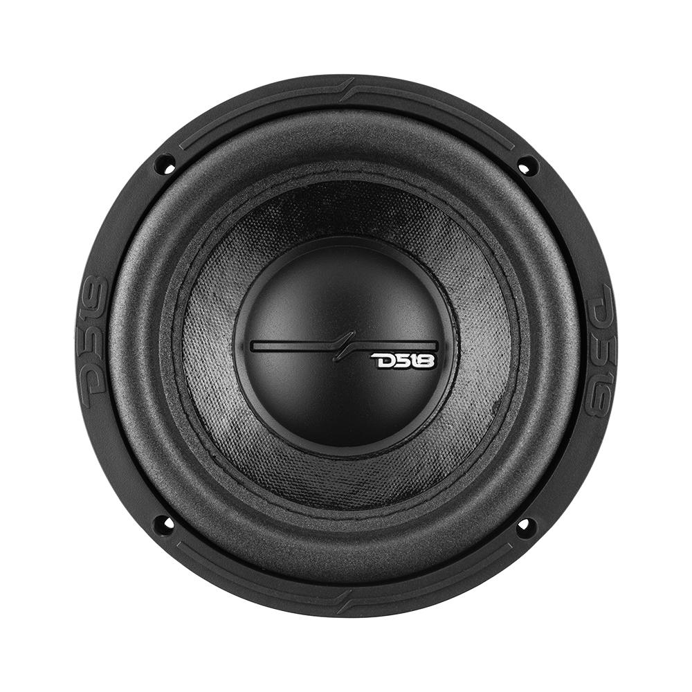 DS18 ELITE-Z 6" Subwoofer with 600 Watts DVC 4-Ohms audio subwoofers. 6 subwoofer.