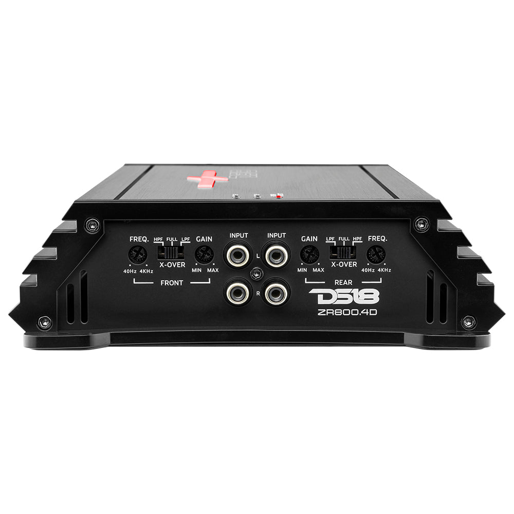 ZR 4-Channel Class D Amplifier 4 x 200 Watts Rms @ 4-ohm